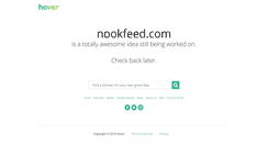 Desktop Screenshot of nookfeed.com